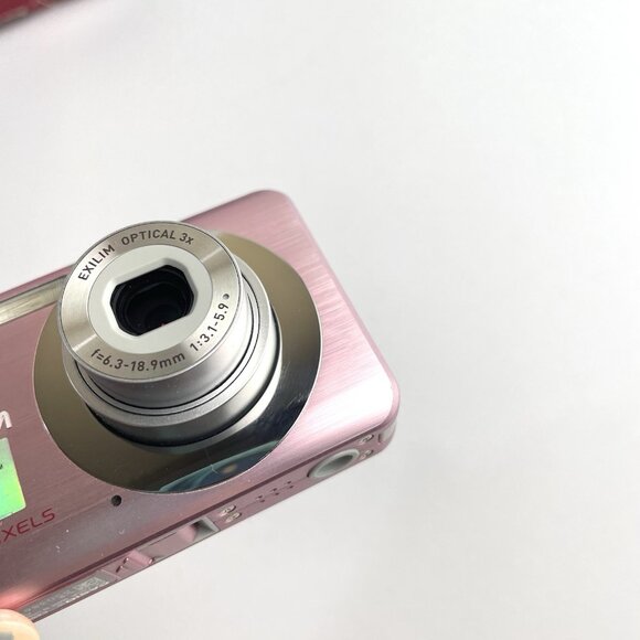 Pink Digital Camera - CASIO EXILIM EX-Z80  w Battery & Charger  3x Optical Zoom - Picture 16 of 16